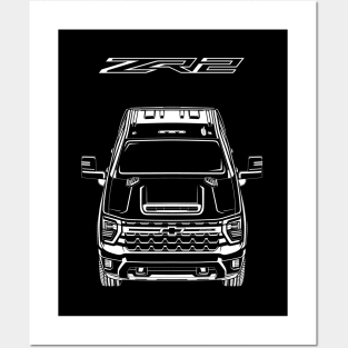 Silverado HD ZR2 2024 Posters and Art